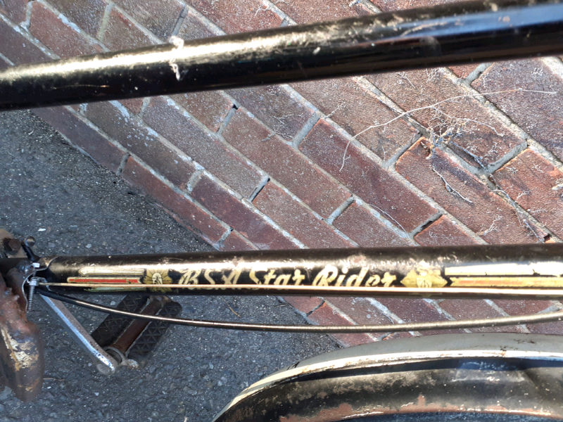 vintage bsa ladies bicycle